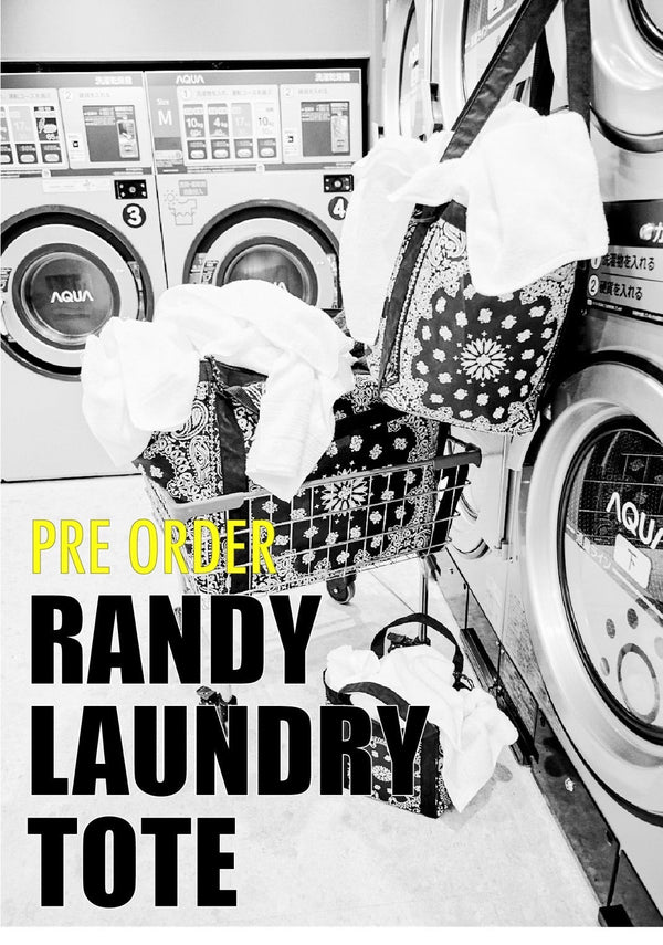 【RANDY LAUNDRY TOTE 受注再販のお知らせ】