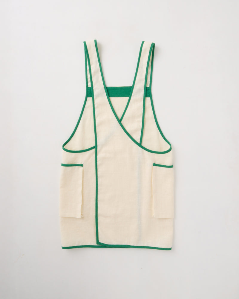 CACHE CACHE APRON (ivory)