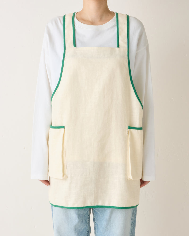 CACHE CACHE APRON (ivory)