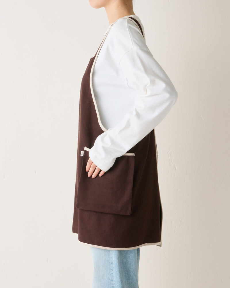 CACHE CACHE APRON (brown)