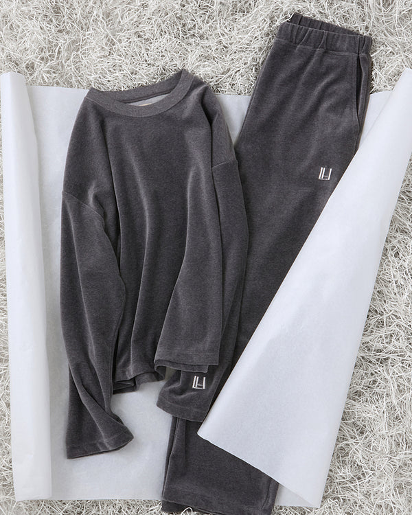 MAROON LOUNGE PANT (charcoal gray)