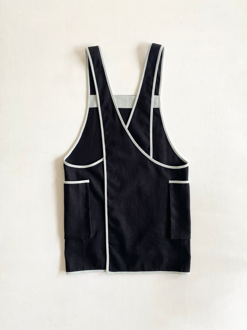 CACHE CACHE APRON (black)