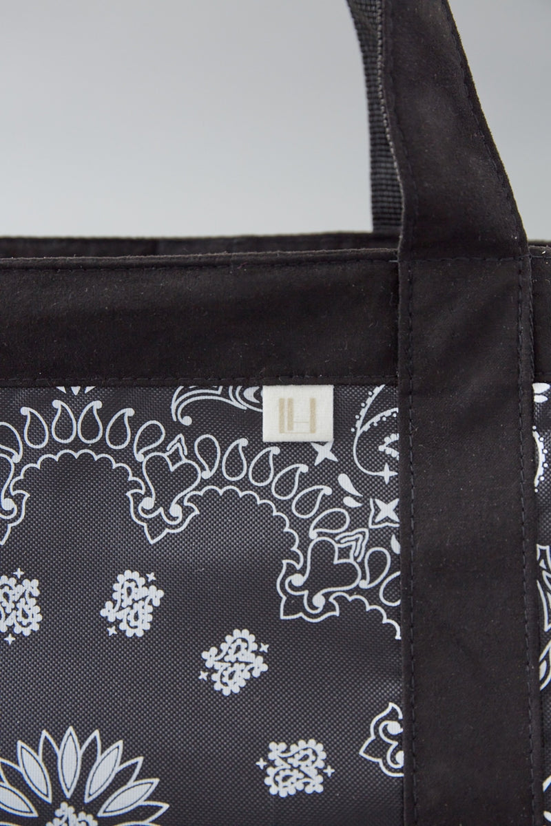 RANDY LAUNDRY TOTE (black / SMALL)